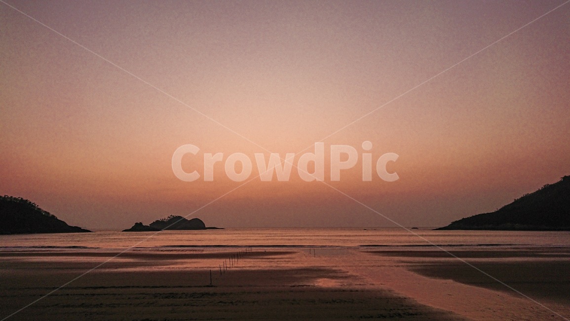 nature,자연,바다,노을,하늘,옥외