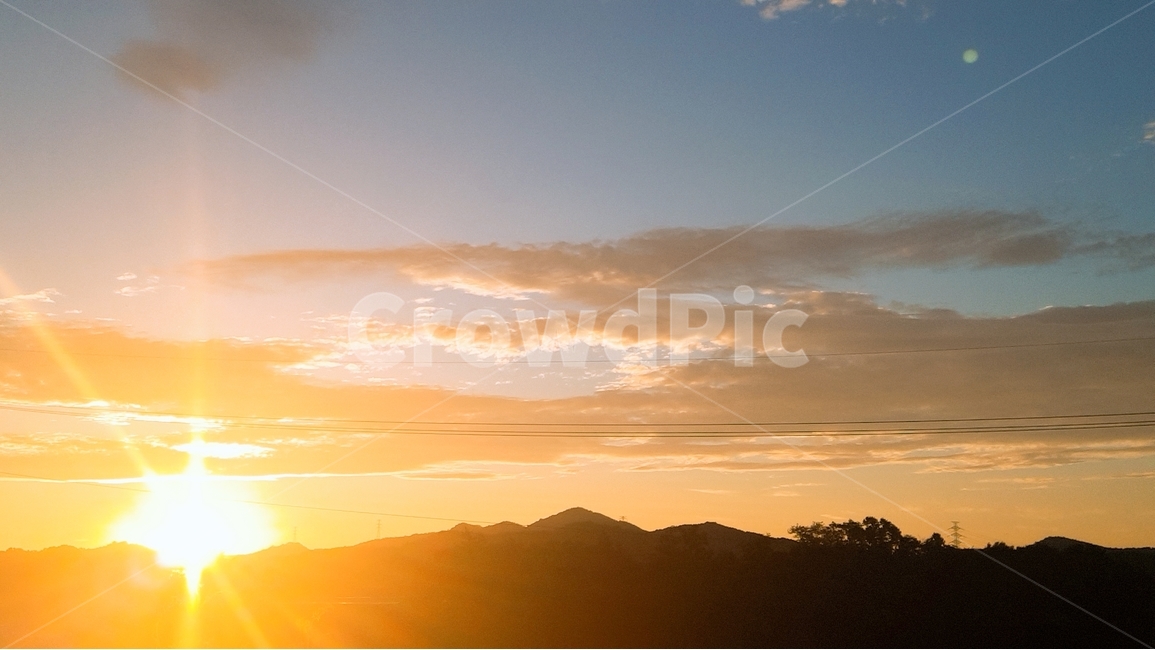 일출,새벽,시골,구름,하늘,주황,자연,풍경,nature,landscape,light,빛,flare,플레어,sunlight,햇빛,outdoors,옥외