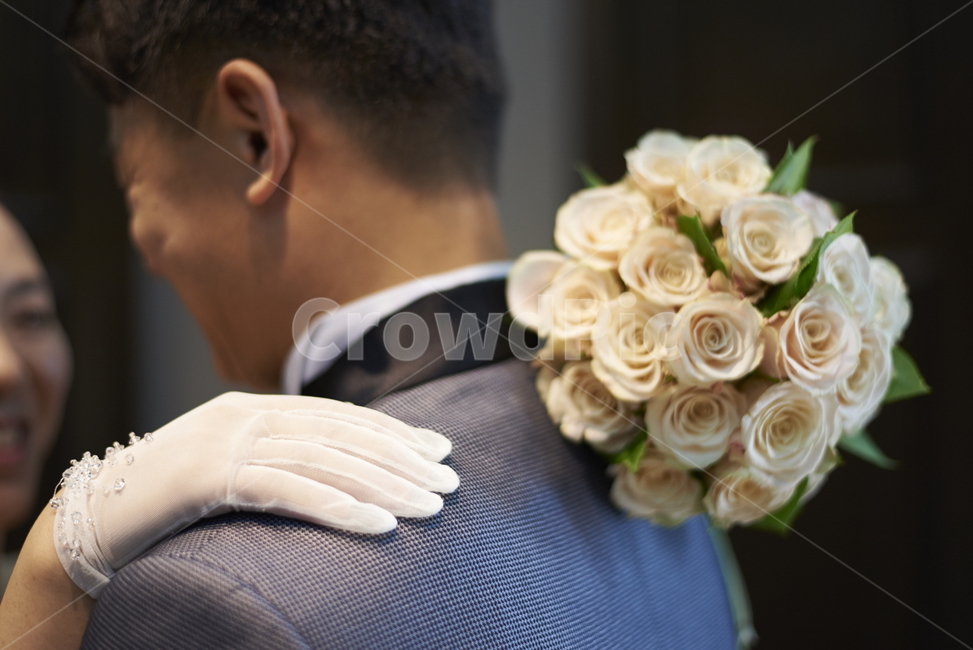 결혼,신랑신부,포옹,행복,부케,wedding