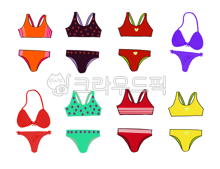 수영복,비키니,수영복일러스트,비키니일러스트,여름,물놀이용품,bikini,swimwear,swimwearillustration,bikiniillustration,summer