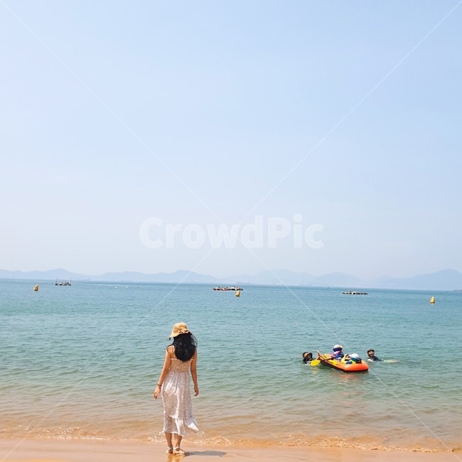 바다,뒷모습,여자,사람,풍경,해변,바다,beach,sea