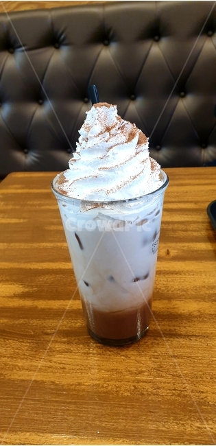 카페,휘핑크림,달달함,달콤한,휴식,여유