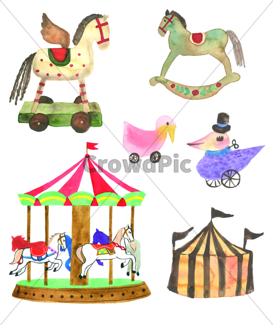 rockinghorse,play,game,plaything,hand drawing,merrygoround,pastime,woodenhorse,hobbyhorse,Merrygoround,amusementpark,handdrawing,paint painting,watercolor,Amusement Park,rocking horse,toy,amusement