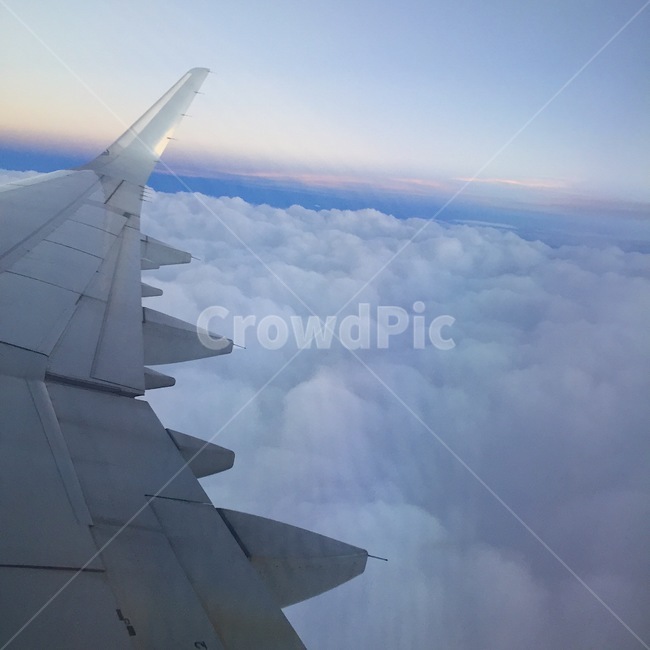 항공샷,비행기,비행기날개,노을,하늘,창공,구름,sky,cloud,plane,airplane,bluesky,sunset