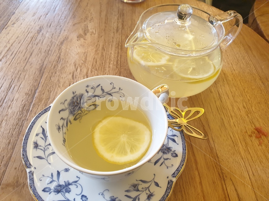 레몬,레몬에이드,레몬차,차,찻잔,음료수,drink,beverage