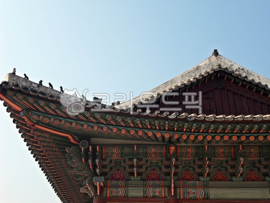 경복궁,기와,기와지붕,전통적,석상,12지상,동물,전설의,전설의동물,architecture,건축학,building,건물,조선시대건축,처마
