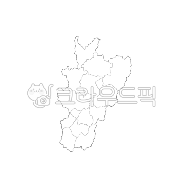Pocheon,provinces,myeons,cities,dong,white map,administrative districts,Gyeonggido,white,towns,administrative district map,counties,map,Republic of Korea,Pocheonsi,Korea