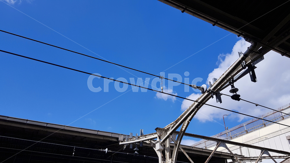 sky,옥외,blue,wire,하늘,outdoors