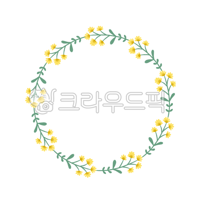 Sticker,round,flower,frame,wreath,frame,border,banner,floral,nature,design source,beauty,border,plant,branch,circle,cute,decoration,illustration,leaf,green,spring,daku,deco