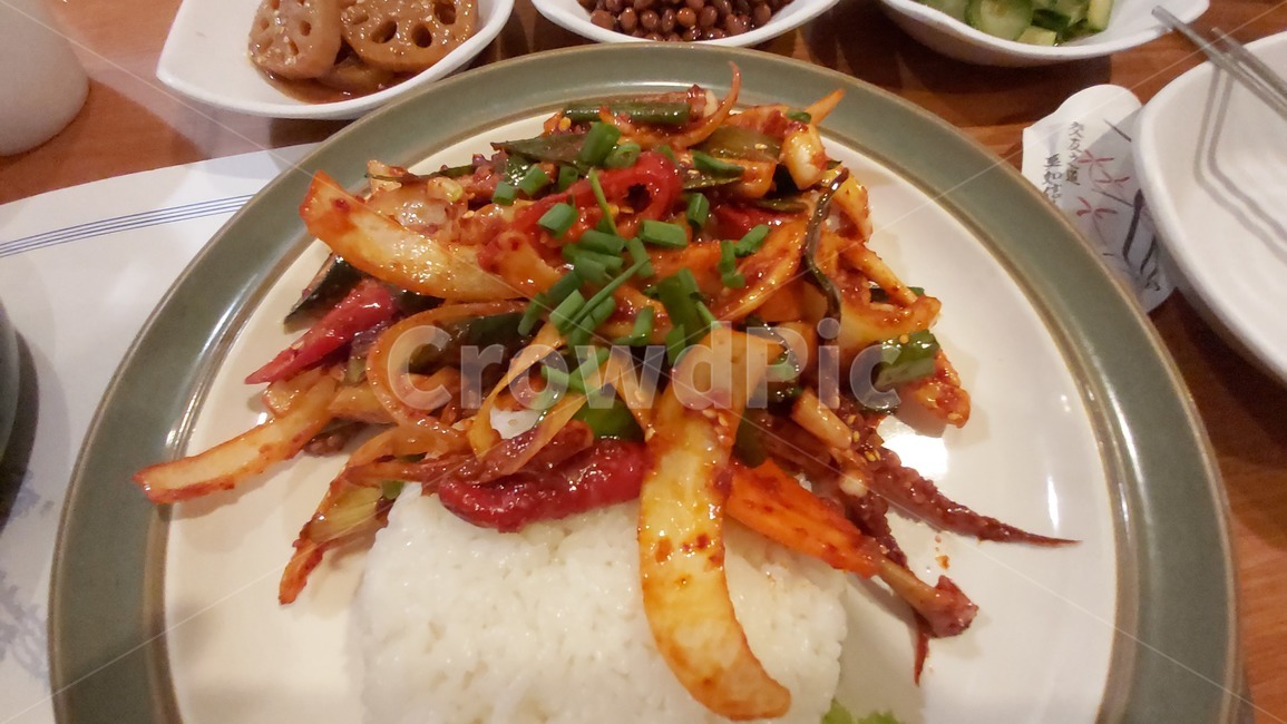 food,음식,식사,dish,요리,오징어덮밥,음식,식재료,요리,food,cook,meal,dishes,food reserves