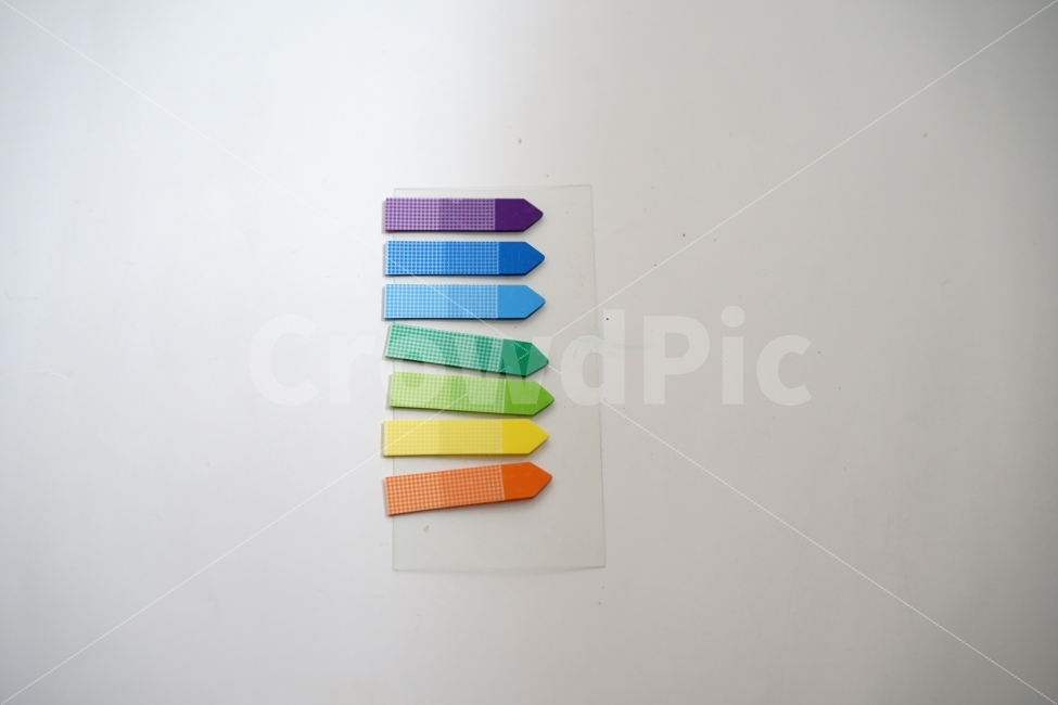 누끼,누끼사진,메모지,메모,컬러,색상,컬러풀,무지개,문구류,종이,표시,색깔,문구,책갈피,사물,물건,오브젝트,thing,object,matter,학용품,문구류,사무용품,school supplies,stationery,office supplies,누끼,remove background