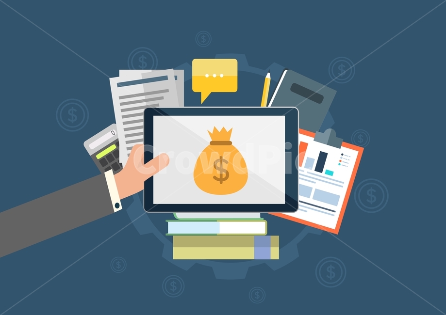 template,smartphone,flat design,book,document,global,stocks,securities,network,pop,cloud,speech bubble,tablet,bank,banknote,currency,savings,exchange rate,hand,foreign currency,business,flat icon,accumulation,mobile,bundle of money,investment,banner,money