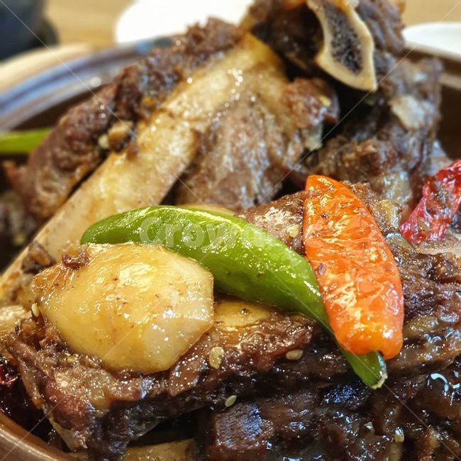 meal,meat,beef,cooking,pork,food,Galbijjim