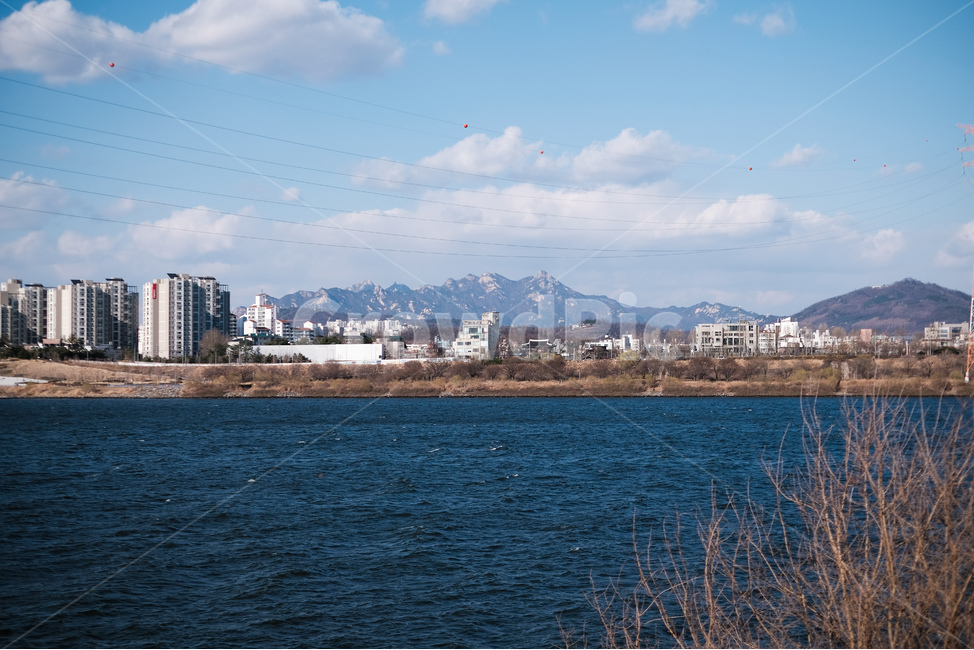한강,선유도,북한산,뭉게구름,파란하늘,도시,풍경,city,landscape,한국도시풍경,한국도시경관,korea cityscape,nature,자연
