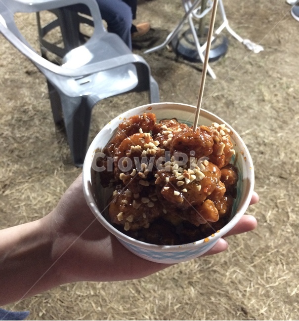닭강정,푸드트럭,축제,야식,치킨