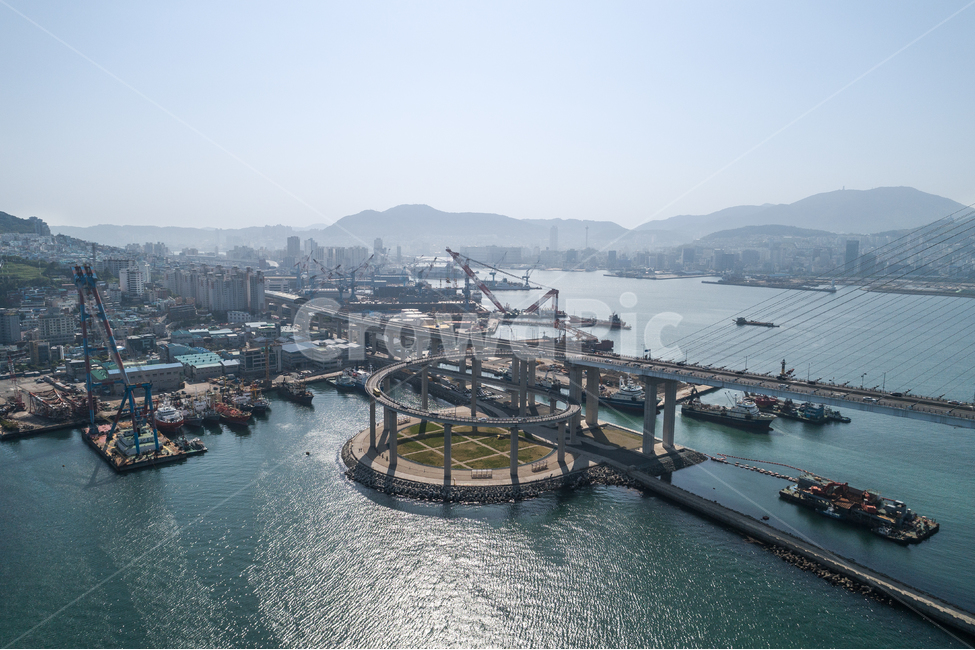 바다,드론,해양,다리,구름,여름,산업,구조물,건축,건물,산업,industry,industrial,어업,fishery,fishing industry
