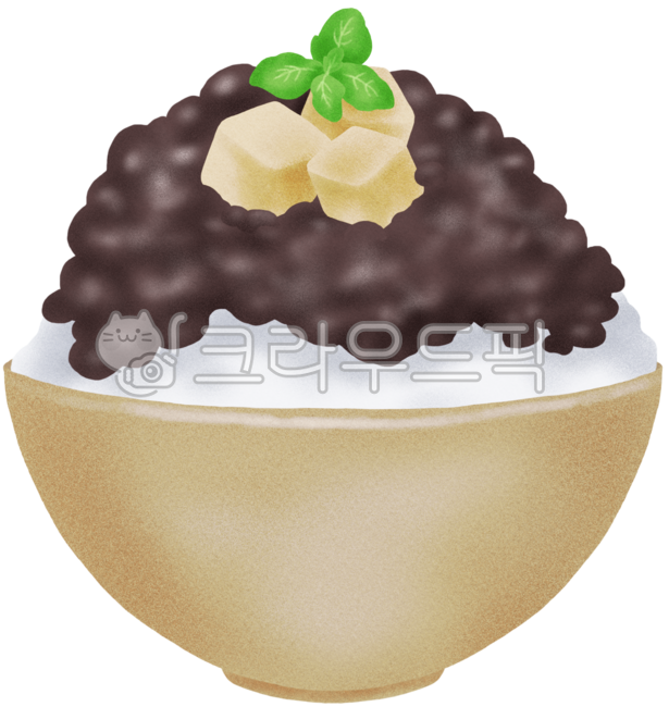 팥빙수,여름,여름음식,디저트카페,여름디저트,단팥,팥,얼음,눈꽃빙수,summerdessert,redbeans,koreandessert,손그림,수채화,k디저트,한국디저트,카페메뉴,인절미,더위,무더위,여름간식,여름아이템,디저트아이템