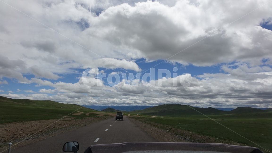 길,도로,자연,nature,road,highway,horizon,지평선,sky,하늘,cloud,구름,몽골,초원,모험,아웃도어,하이웨이
