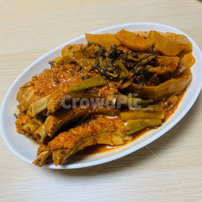 음식,요리,등갈비,김치찜,등갈비김치,food,식사