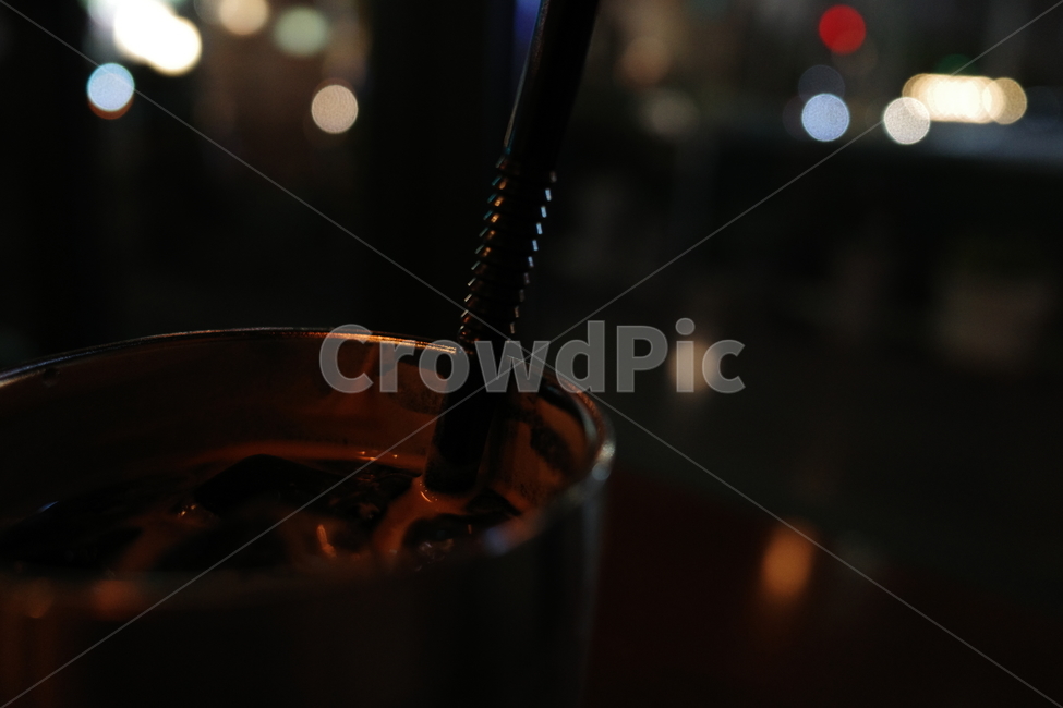 Ice americano,alone,cafe,coffee,ice