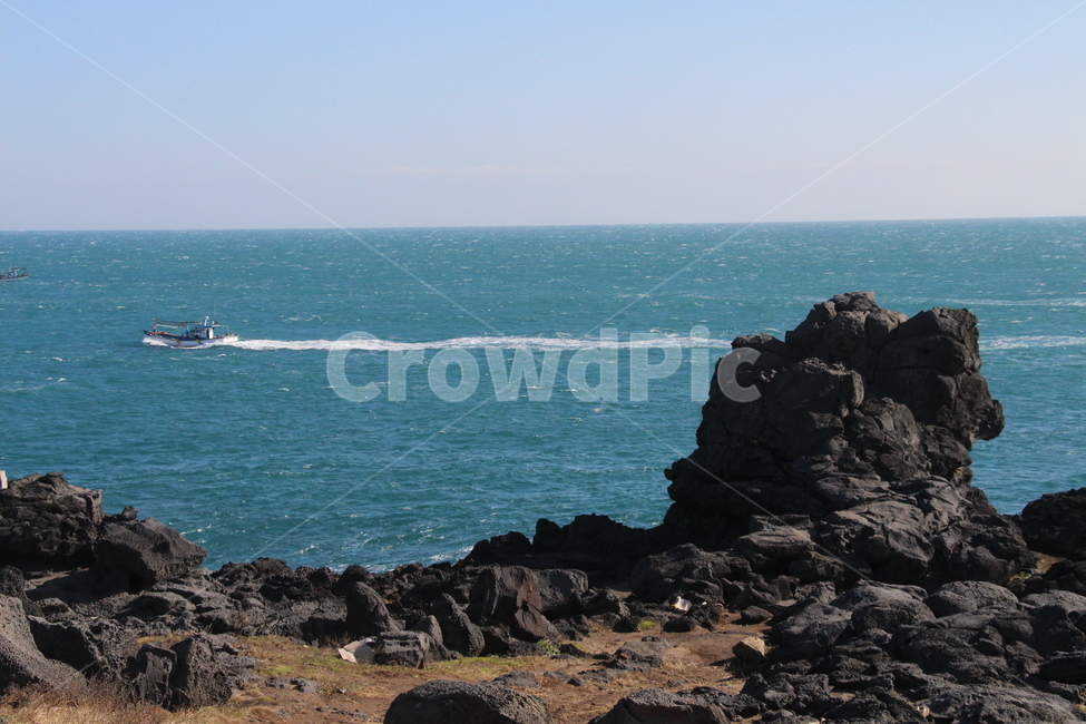 바다,배,하늘,제주도,풍경,자연,sea,boat,sky,nature,마라도,바닷가,곶,promontory