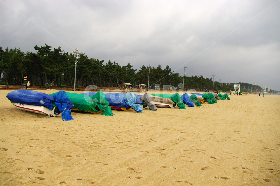 해변,모래사장,배,숲,하늘,구름,해변,바다,beach,sea