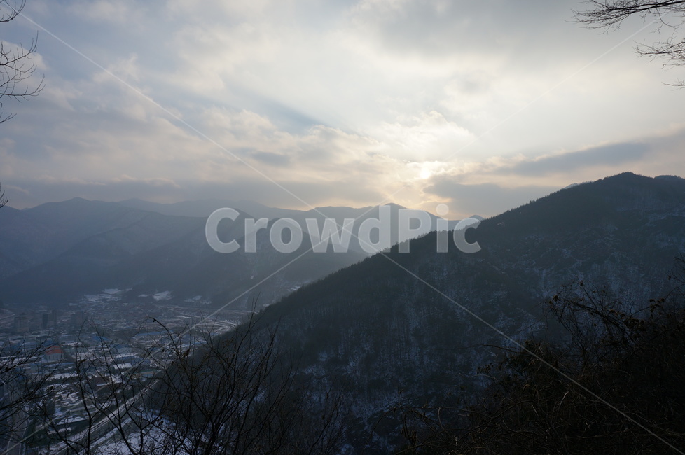 하늘,나무,겨울,산,영표,자연,풍경,nature,landscape,mountain range,산맥,outdoors,옥외,mountain