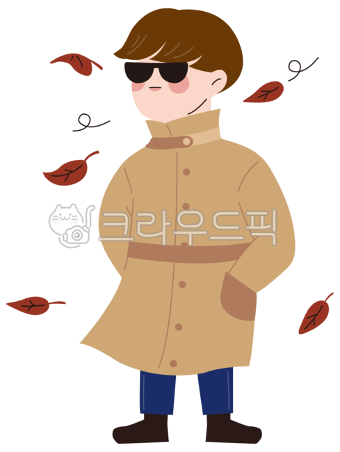 가을,트렌치코트,코트,가을남자,쓸쓸함,낙엽,선글라스,남자
