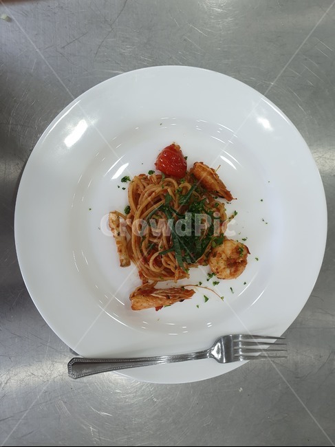 토마토해물파스타,스파게티,푸드스타일링,한입음식,외식음식