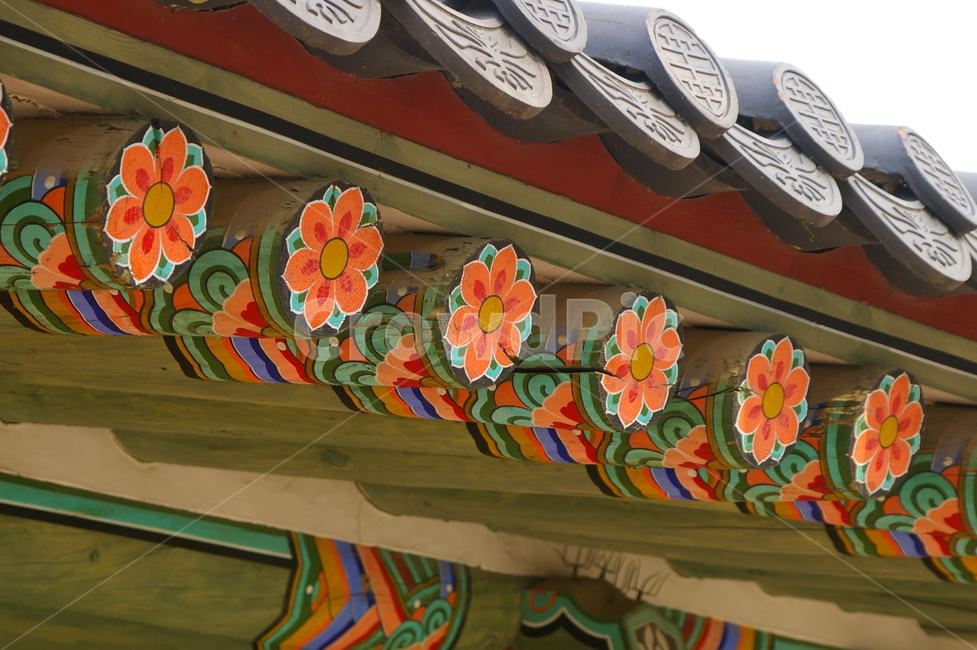 경복궁,고궁,오래된,야외,풍경,지붕,컬러풀,한국전통,한국적인,한국,문양