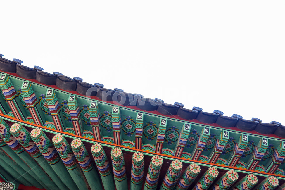 하늘,기와,단청,처마,한옥,오색,청명,한국,멋,고궁,광한루,남원,나무,지붕,화려,목조,목조건물,누각,루,단청무늬,채색,문양,서까래,들보,그림,무늬,한국전통,한국문화,korean traditional,korean culture,건축물,건물외관,exterior,building,structure,architecture,construction