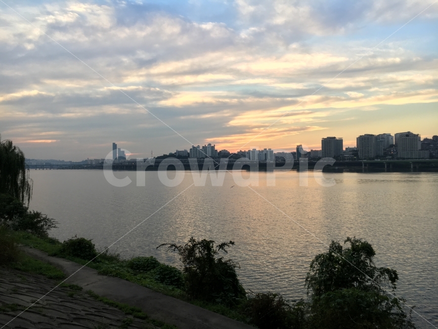 풍경,한강,노을,감성,잠원지구,도시,풍경,city,landscape,nature,자연,outdoors,옥외,water,물