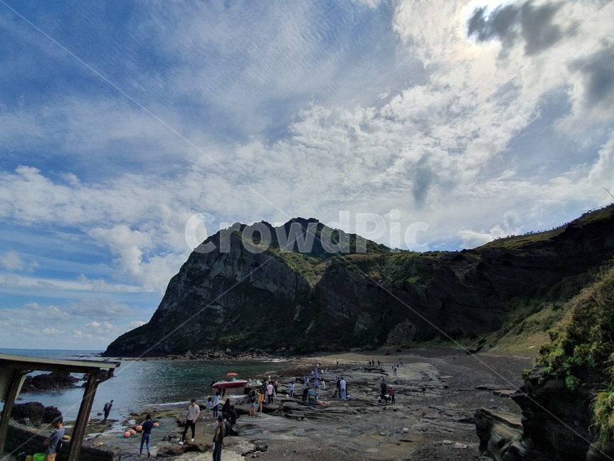 nature,자연,outdoors,옥외,물,바다,sea,대양,ocean,water,성산일출봉