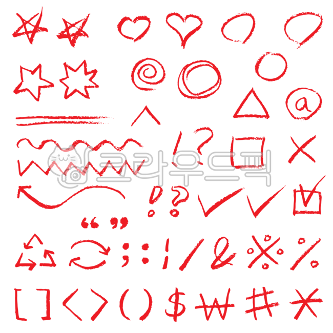 빨간색연필,빨간펜,빨강,색연필,학교,회사,공부,필기,비즈니스,강의,강좌,교육,발표,낙서,강조,드로잉,일러스트,손그림,인포그래픽,디자인소스,ppt,파워포인트,편집소스,그래픽,일러스트레이션,별,하,맞음,틀림,엑스,세모,동그라미,지그재그,꼬불꼬불,화살표,느낌표,물음표,체크,재활용,참고,퍼센트,괄호,샵,누끼,png