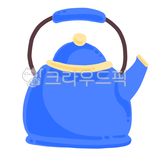 일러서트,손그림,스티커,다꾸,꾸미기,png,아이콘,장식,디자인요소,조리기구,주전자,카페,티팟,주전자일러스트