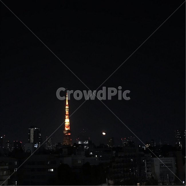 도쿄타워,도쿄,야경,도쿄야경,일본,야경,밤,풍경,nightscape,night,landscape,도시,city,steeple,뾰족한 탑,architecture,건축물,building,건물,tower,탑,spire,첨탑,nature,자연,outdoors,옥외