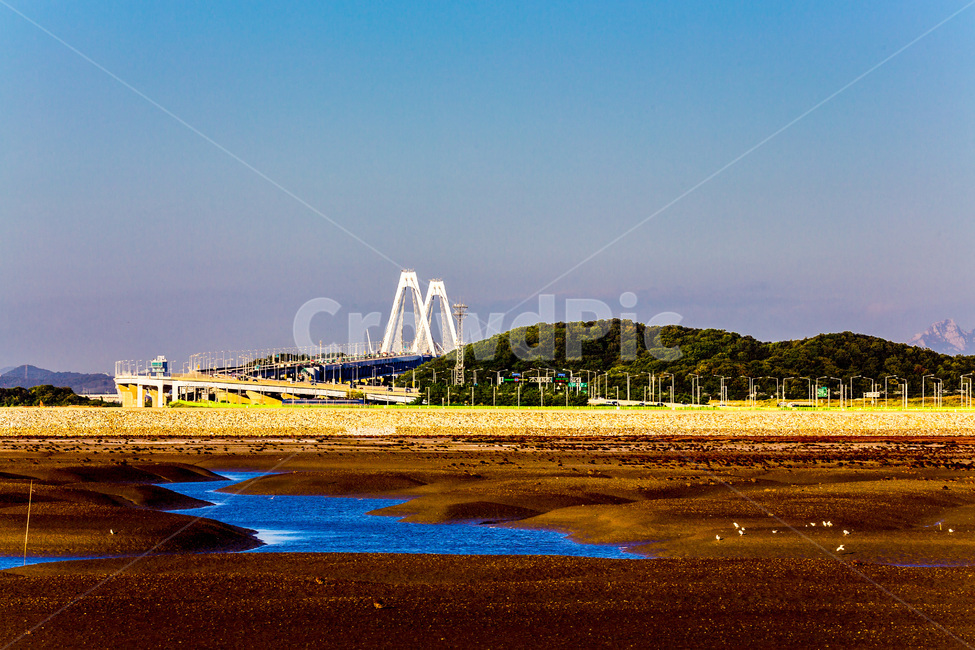 영종도,자연,썰물,갯벌,환경,바다,무늬,영종대교,자연,풍경,nature,landscape,한국자연풍경,한국자연경관,korea nature landscape,land,땅,outdoors,옥외,water,물