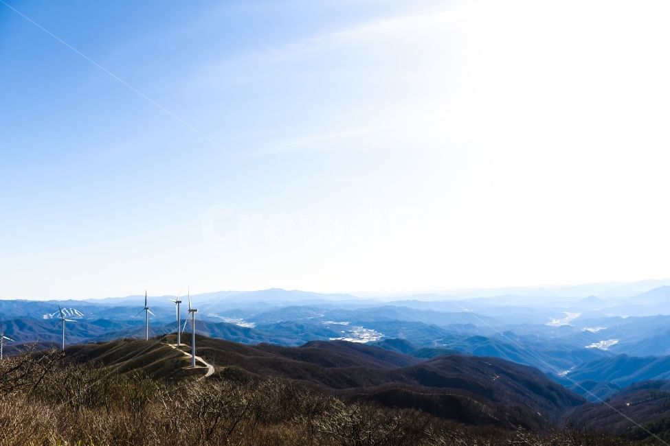 강원도,태기산,평창,풍력발전기,백패킹,자연,풍경,nature,landscape,산업,industry,industrial,에너지산업,energy industry,outdoors,옥외