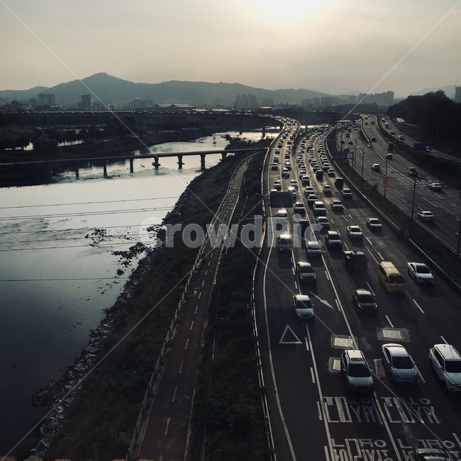 성수대교,동부간선도로,강변북로,한강,중랑천