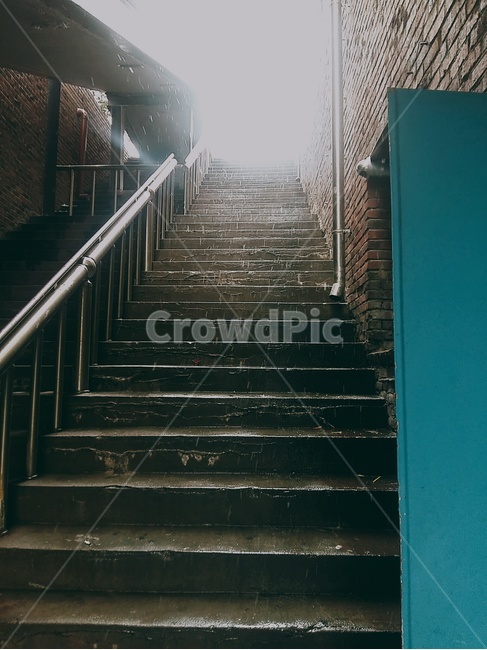 계단,staircase,비,rain,빛