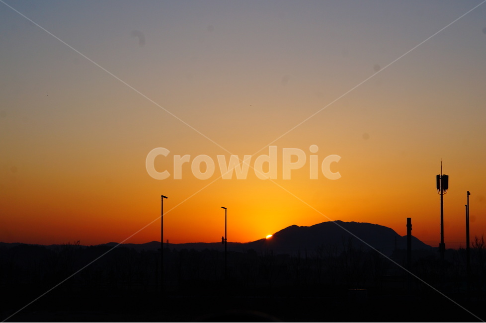일출,풍경,해,자연,빛,자연,풍경,nature,landscape,야경,밤,nightscape,night,outdoors,옥외,sky,하늘,red sky,붉은 하늘,dusk,황혼,dawn,새벽,sunset,일몰
