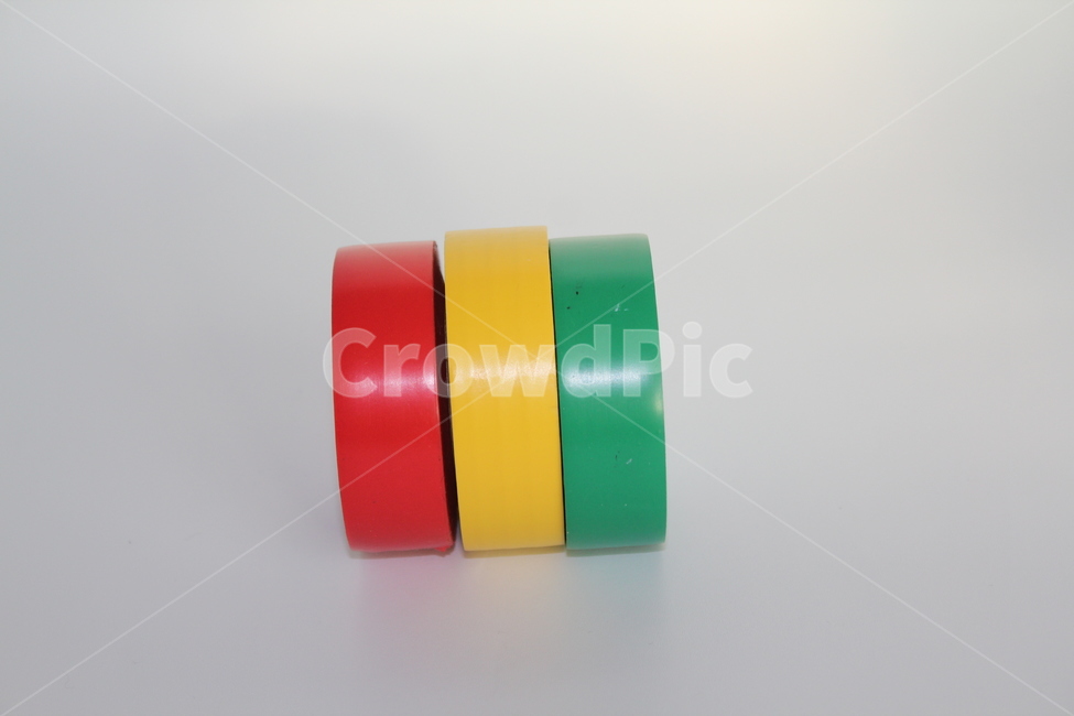 테이프,색테이프,절연테이프,전기,전기테이프,초록,노랑,빨강,검정,색상,사물,사물,물건,오브젝트,thing,object,matter