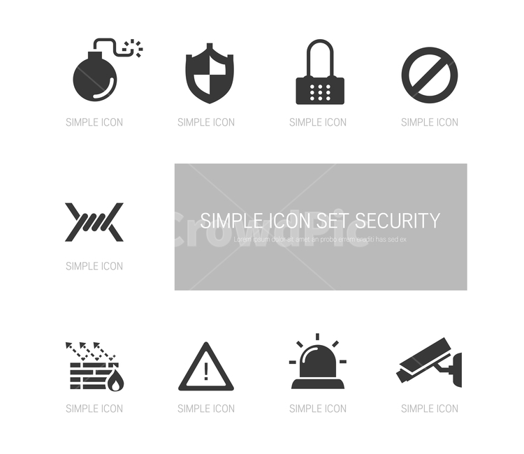 surveillance camera,security,infographic,safety,icon,Flat icon,prohibition,warning,Lock,element