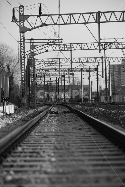 railway,철도,traintrack,기찻길,rail,레일,transportation,교통,흑백,모노톤,흑백,모노톤,monochrome,black and white,교통,교통수단,traffic,transportation