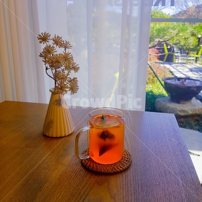 카페,레몬티,힐링,마실것,tea,차,휴식,음료,따뜻한음료,자몽티