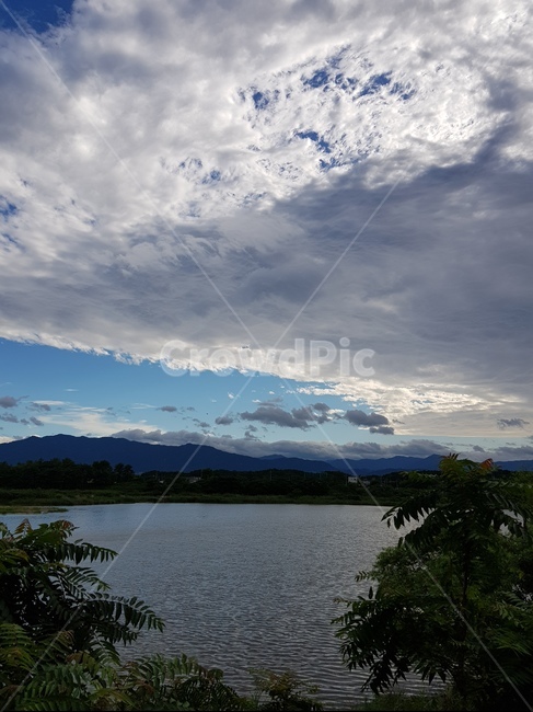 nature,자연,weather,날씨,outdoors,옥외,water,물,cumulus,구름,cloud,하늘,sky,적운,강릉