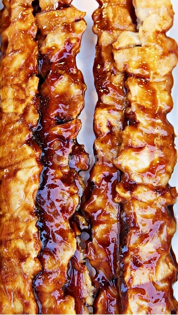 닭꼬치,닭고기,구이,음식,길거리음식