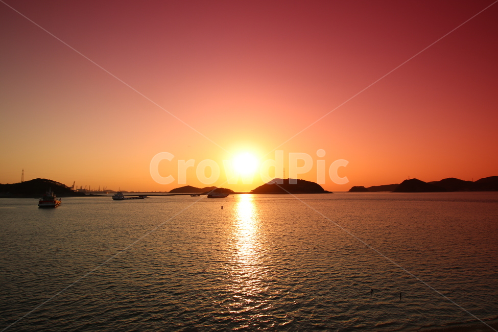 일몰,낙조,당진,도비도항,sunset,왜목마을