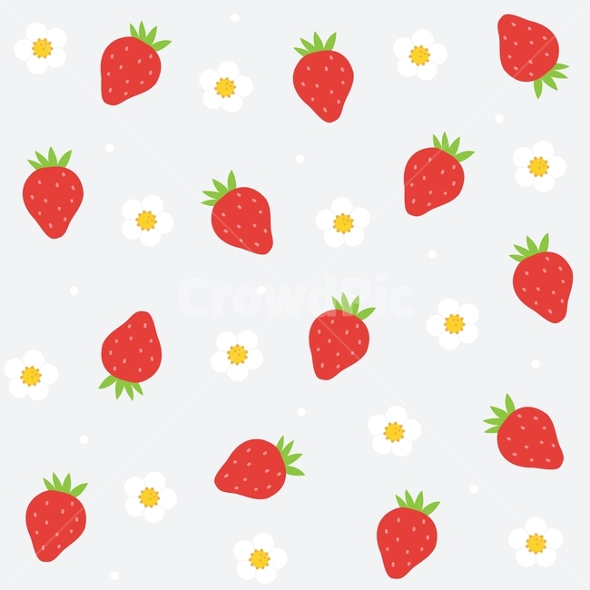 딸기,과일,꽃,음식,봄,회색,빨강,strawberry,flower,식물,fruit,패턴,gray,디자인,귀여운,포장지,plant,food,pattern,vector,배경,design,일러스트,illustration,background