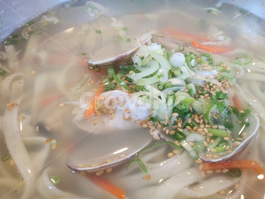 음식,칼국수,바지락칼국수,조개,면요리,파,깨,food,noodle,korean,seashell